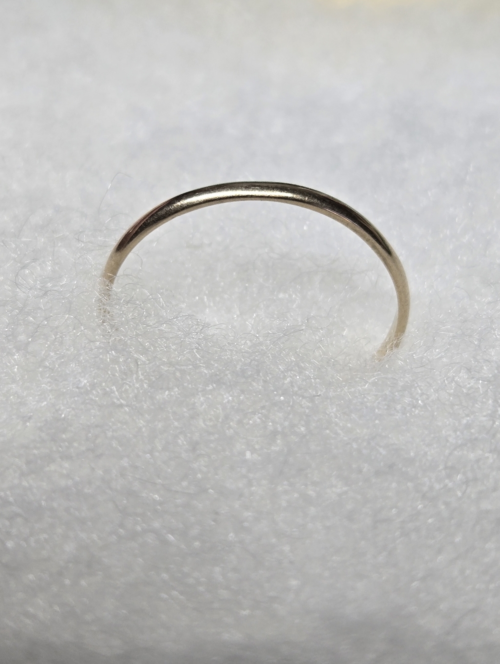 Delicate Thin 14k Gold Stackable Ring